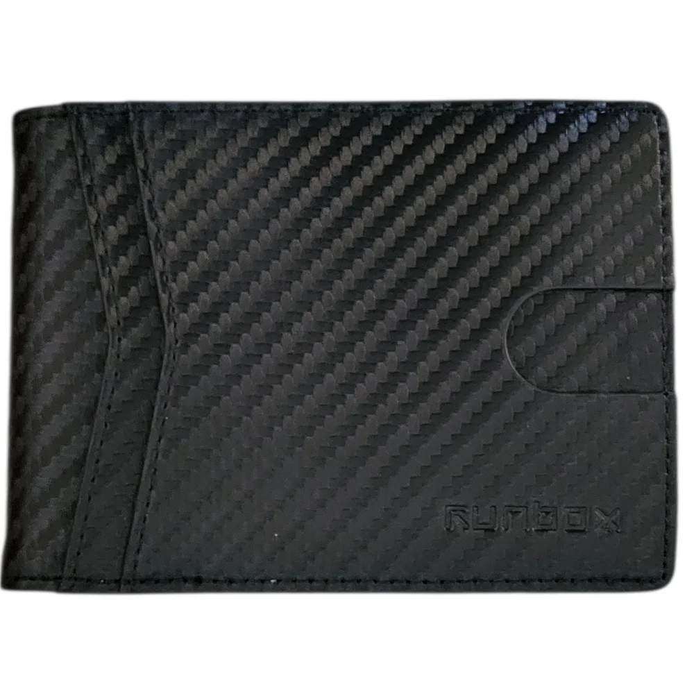 NWOT- Runbox Leather Slim Wallet